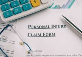 personal injury claim form