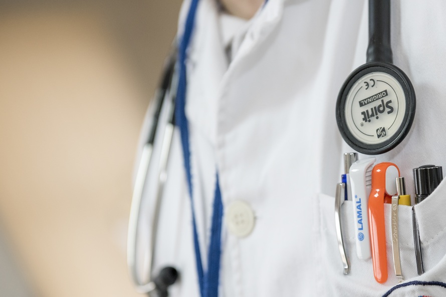 doctor at work